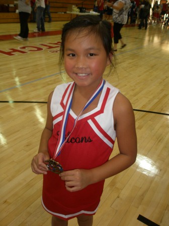 Kasen's cheer competition